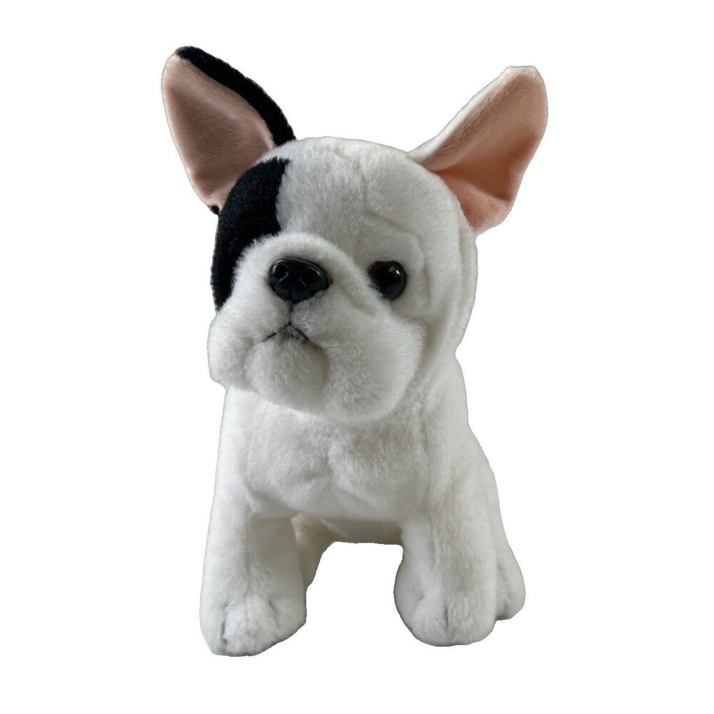 Toys R Us Animal Alley French Bulldog Puppy Dog Plush Stuffed Animal Toy 10"